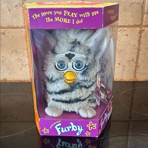 Furby Interactive Toy - Gray and White